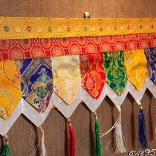 5M Buddhist Hall Wall Deco Enclosing Curtain Tapestry Draperies Buddhism Decor