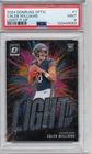 Caleb Williams 2024 Panini Donruss Optic Light It Up #1 (RC) PSA MINT 9