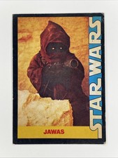 1977 Star Wars Wonder Bread Card #10 Jawas