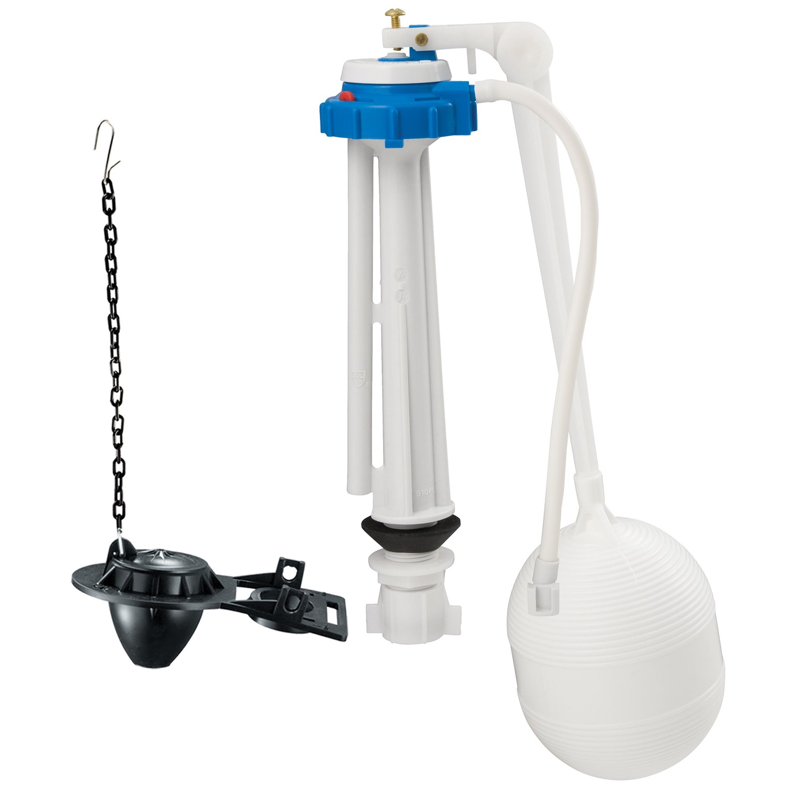Hyper Tough Complete Toilet Repair Kit with Fill Valve and Flapper