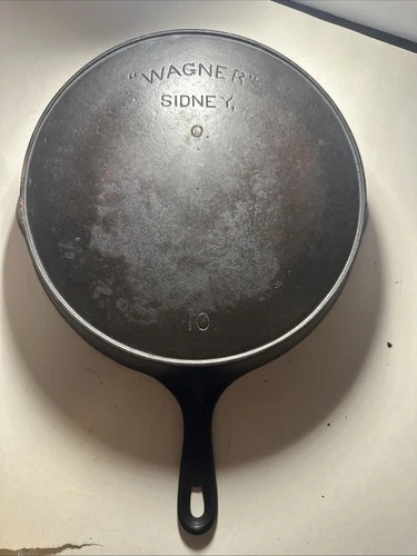 Wagner Ware Sidney O #10 A Cast Iron Skillet RESTORED Heat Ring
