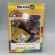 Reading Rainbow: Animal Cafe • DVD • LeVar Burton • PBS • W/Insert • Mint Disk!
