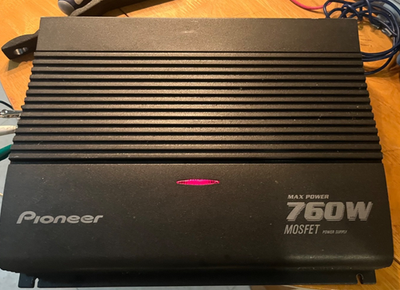 Pioneer 760W Max Power MOSFET Power Supply 2 Channel GM-X862 | eBay