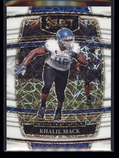 2022 Panini Select Draft Picks #99 Khalil Mack White Lazer Prizm