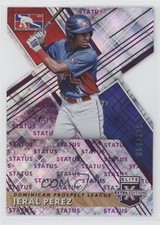 2019 Panini Elite Extra Edition Status Purple Die-Cut /125 Jeral Perez #208 s3g