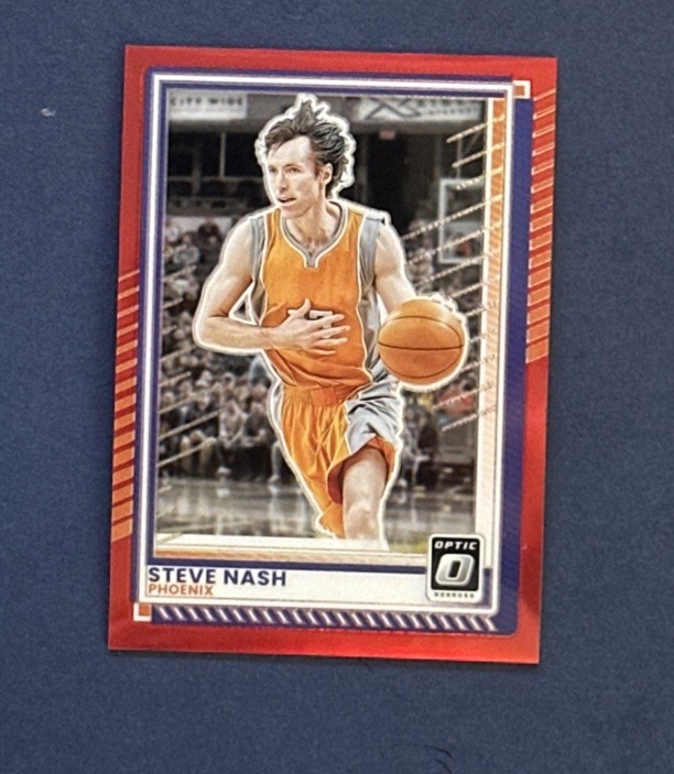 2026 Donruss Basketball Red Optic Prizm Steve Nash #20/99