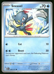 Sneasel 044/217 Ascended Heroes