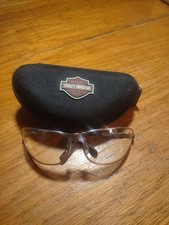 Harley-Davidson Zapinane na zamek okulary przeciwsłoneczne Etui i przezroczyste okulary