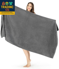 100 Turkish Cotton Jumbo Bath Sheet Towel Oversized 40X80 Inch  Premium Hotel