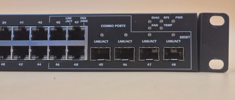 Dell PowerConnect 5448 – 48× Gigabit RJ-45 Ports + 4× Gigabit SFP Uplink Ports - Image 2 of 4