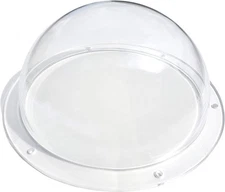 Acrylic Dome/Plastic Hemisphere - Clear - 6" Diameter, 6 with Holes, 