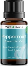 Viva Doria Pure Northwest Peppermint Oil, Food Grade, 0.5 Fl oz