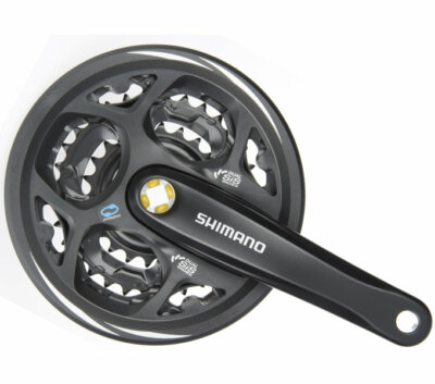 Shimano Kurbelgarnitur Altus FCM311 170mm 22/32/42T Zähne vierkant KSR