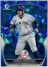 Bowman Chrome Sapphire 2023 Jasson Dominguez Prospect Image Variation BCP-225