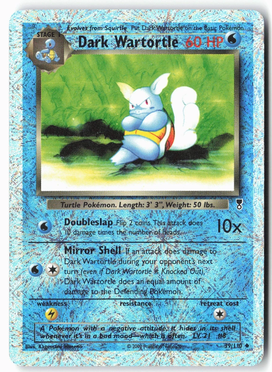 Dark Wartortle Pokémon TCG Cards for sale | eBay