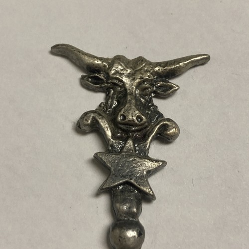 Texas Pewter Vintage Souvenir Spoon Collectible