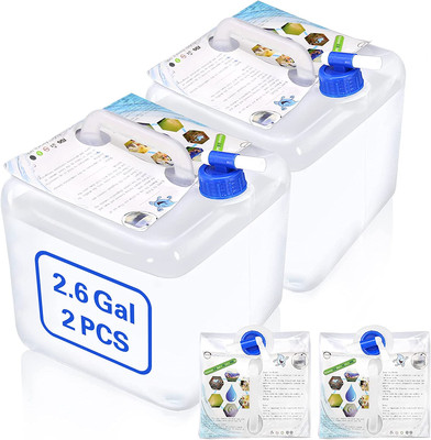 Camping Water Storage Containers - BPA Free Water Container for Outdoors Hiking 