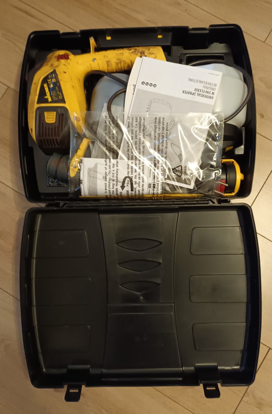 Wagner W 590 Flexio Farbsprühsystem Lacke Lasuren Wandfarbe Sprühgerät