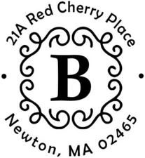 Trodat Custom Address Embosser - Personalize with Initial - Hand-Held Embossing