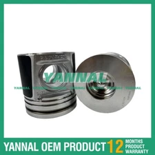 New 4x 3636881 Piston Kit STD For Caterpillar C4.4 3054 Direct injection engine.