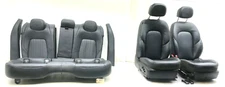 2014-2017 MASERATI GHIBLI S INTERIOR LEATHER SEATS SET OEM BLACK.