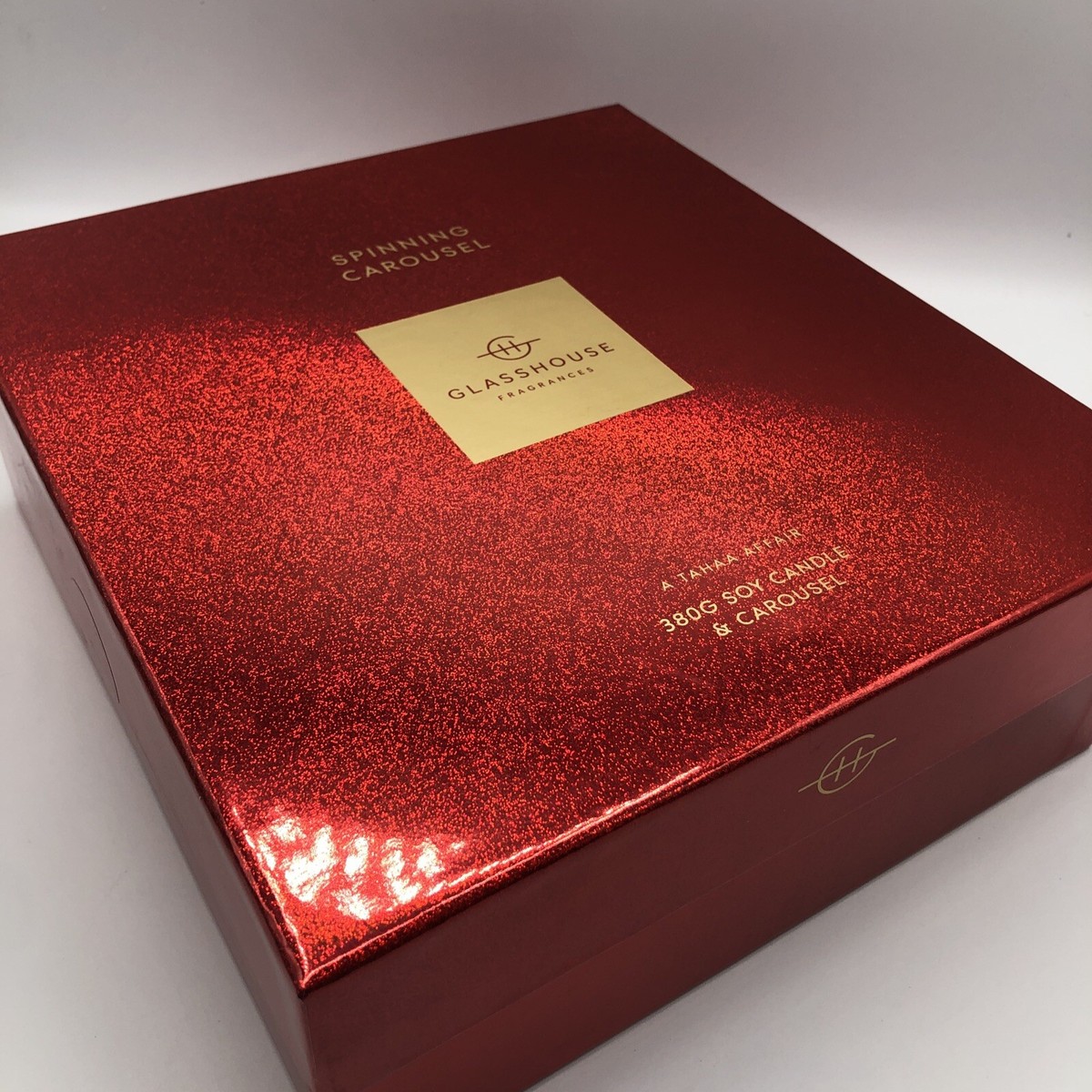 Carousel Glasshouse Candle Gift Set Christmas Candle A Tahaa