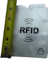 25- RFID Blocking Sleeves 4''x5''   Passports only  Protector Holder #1 lots