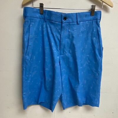 Walter Hagan P11 Flat Front Blocked Strokes PRT Short Strokes Blue Wave MGA34157