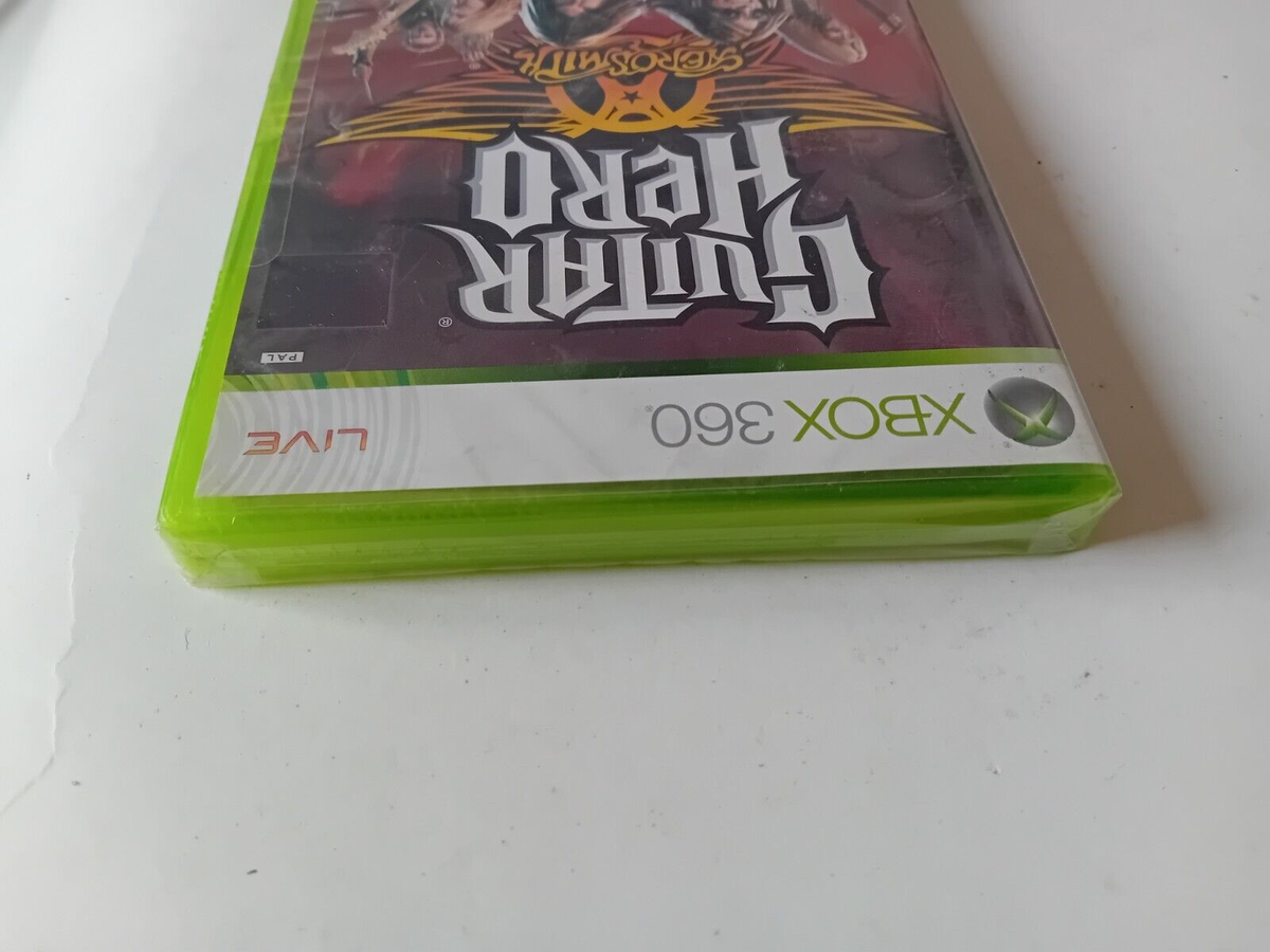 Jeu Xbox 360 Guitar Hero: Aerosmith - Version PAL FR Complète (boîtier, Manuel) - Bon état - Pour Collectionneurs