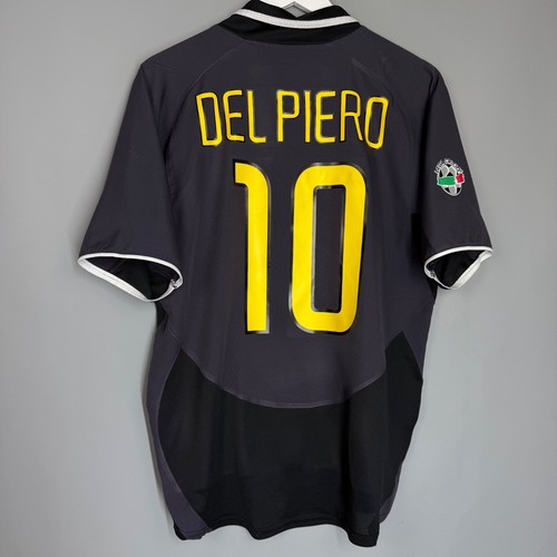 JUVENTUS ITALY 2003/2004 THIRD FOOTBALL SHIRT JERSEY NIKE SIZE XL #10 DEL PIERO - 第 1/7 張圖片
