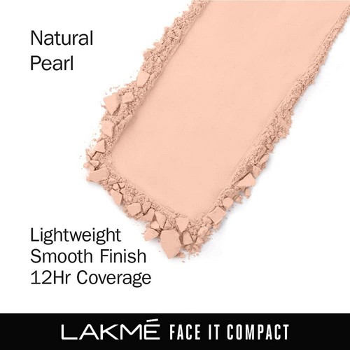 LAKMÉ Face It Compact powder Pearl pack of 2 each 9 gm for woman - Picture 2 of 5