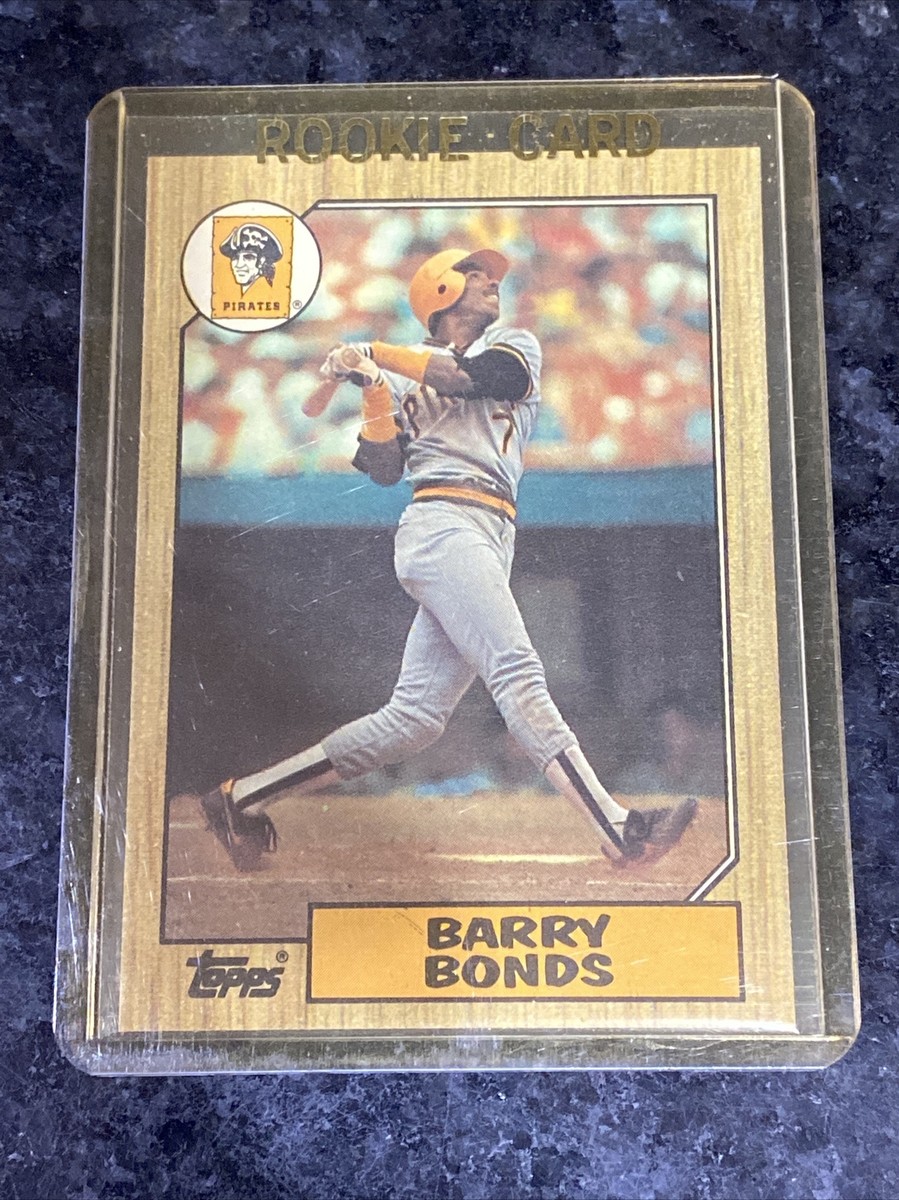 バーリーボンズ 🌎Vanishing World 🔥 21 Errors 🏴‍☠️1987 Topps #320 Barry Bonds