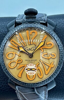 GaGa Milano Manuale 48 Limited Edition Carbon Fiber Swiss GaGa Milano Manuale 48 Limited Edition Carbon Fiber Swiss