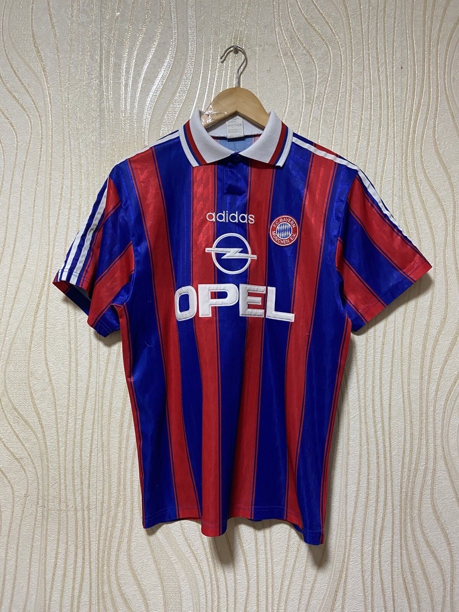 BAYERN MUNICH 1995 1996 HOME FOOTBALL SHIRT SOCCER JERSEY ADIDAS