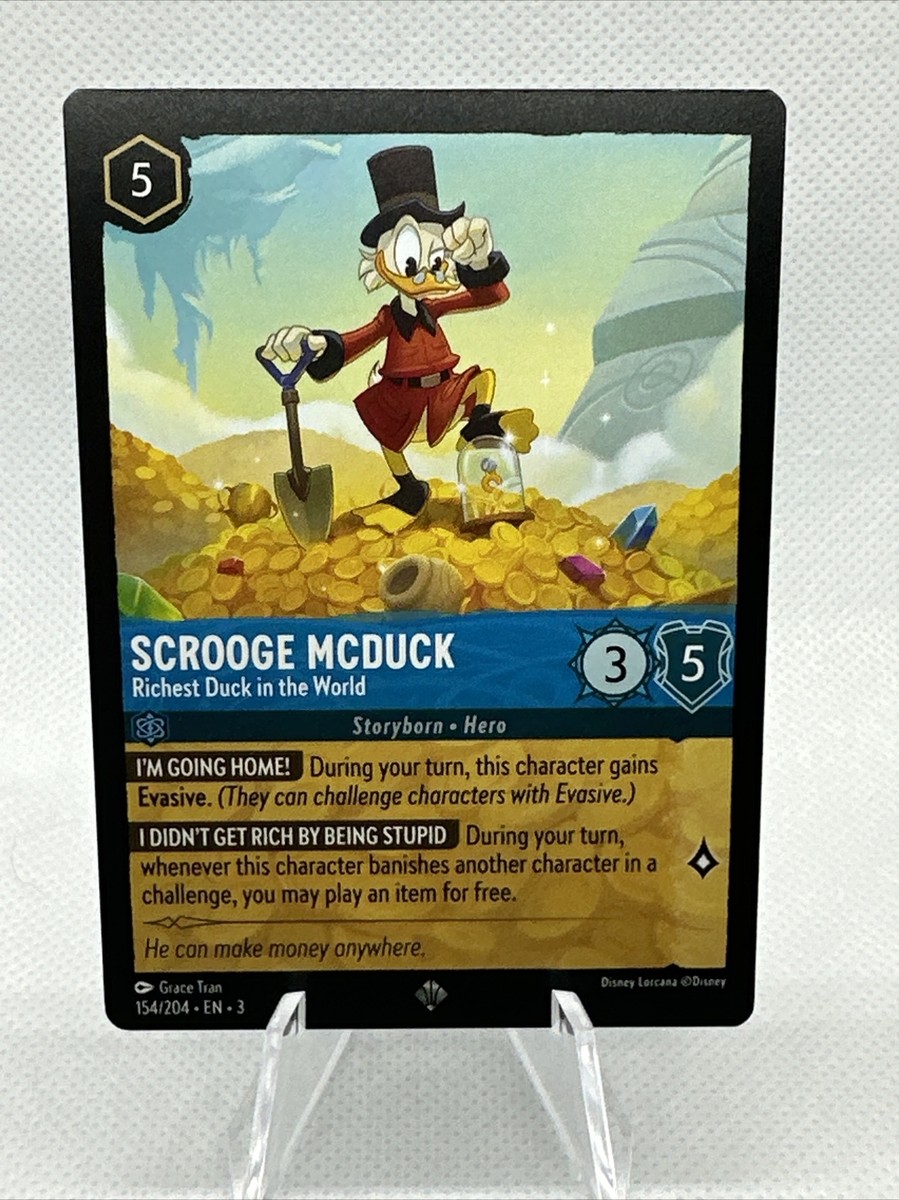 Disney Lorcana スクルージ・マクダック エンチャンテッド Disney Lorcana Inklands - Scrooge McDuck - Richest Duck in the