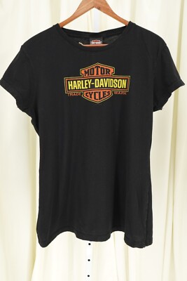 Harley-Davidson Motorcycles Women's Nevada Get Lucky Las Vegas T-Shirt Size XL