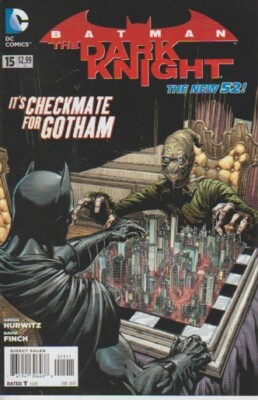 DC COMICS BATMAN THE DARK KNIGHT #15 (2012) 1ST PRINT VF