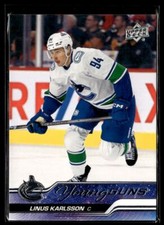 2023-24 Upper Deck Young Guns Linus Karlsson Rookie #718