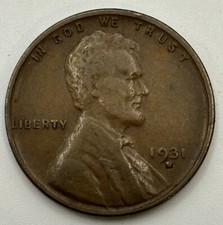 1931-D Lincoln Wheat Penny Cent G/VG/F X-384