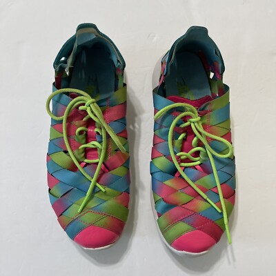 Nike Womens Juvenate Woven PRM Multicolor Lace Up Low Top