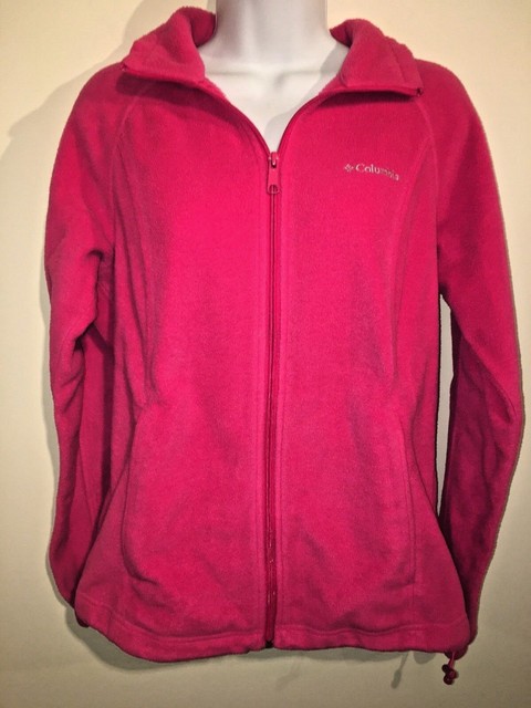 hot pink columbia fleece