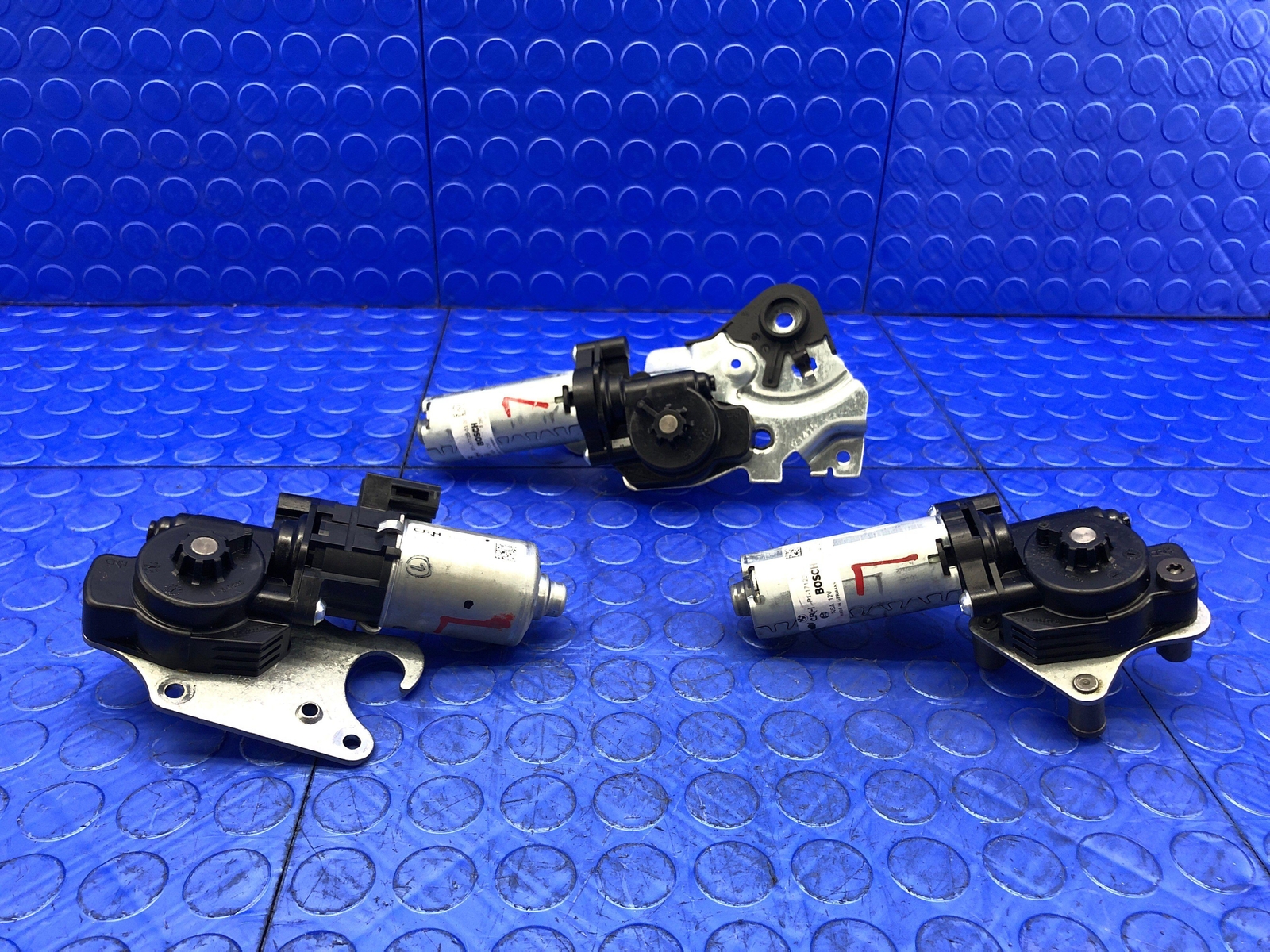 2014-2020 BMW I8 OEM FRONT LEFT SEAT MOTOR SET OF 4