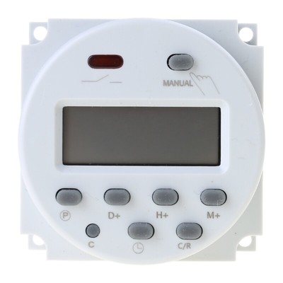Programmable Timer Relays Time Control Switches with 20 Settings Digital Timer
