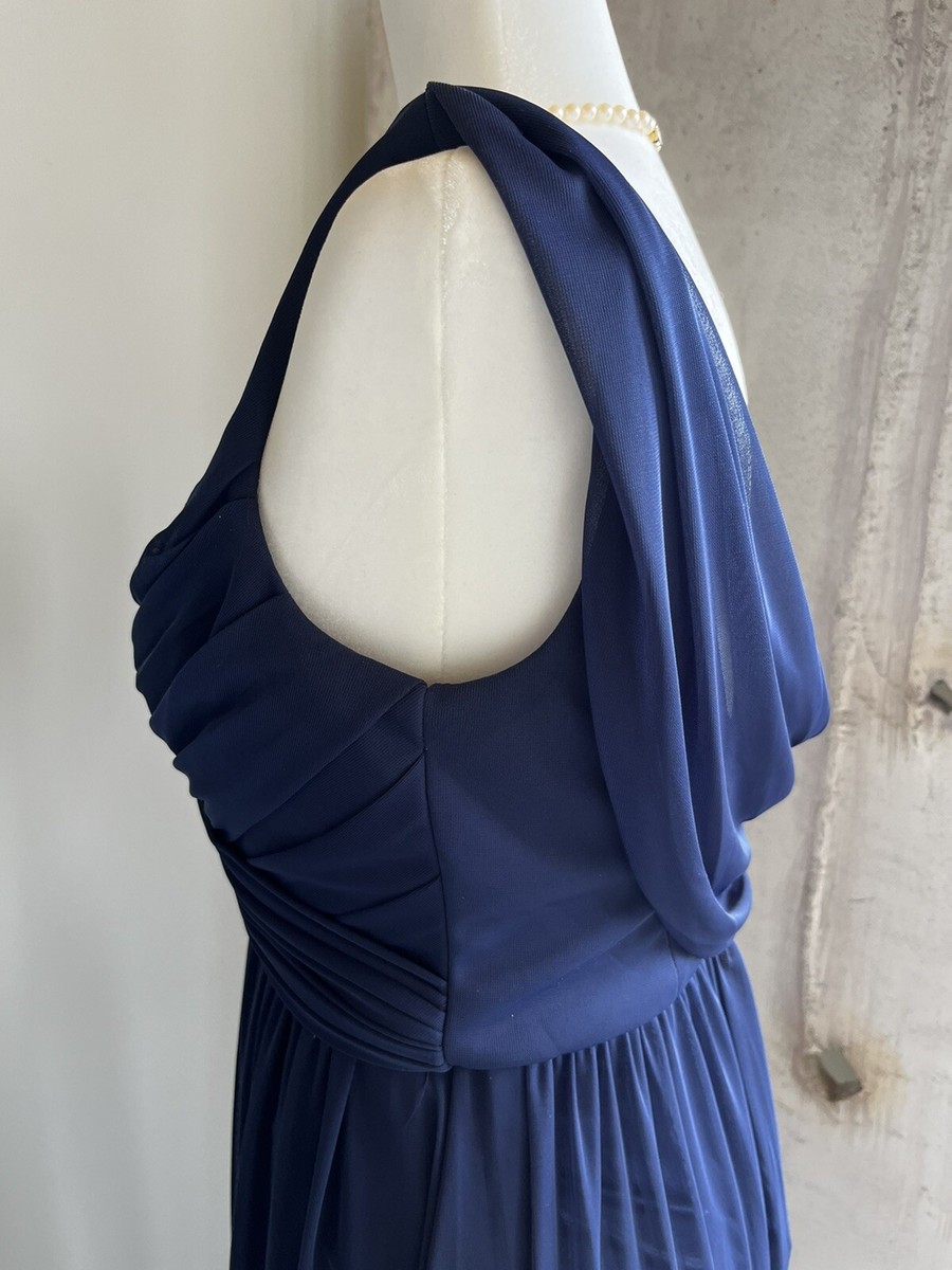 david's bridal empire waist bridesmaid dress Nicholas Sonya Dress in Lemon Dip-Dye – TrenLend main image 0