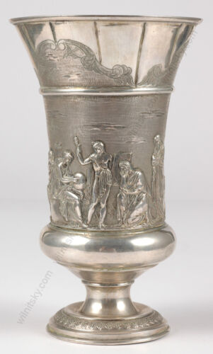 "Vienna silver cup" with hallmark of 1846 - Picture 3 of 10