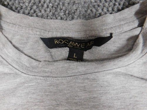 Camicia da donna Rocawear grande grafica hip-hop stretch top anni 2000 - Foto 5 di 11