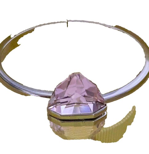 Pink‎ Cuff Bracelet Watch with Silver Tone Accents and Unique Pattern Women\'s Pink Cuff Bracelet Watch with Silver Tone Accents and Unique  main image 2