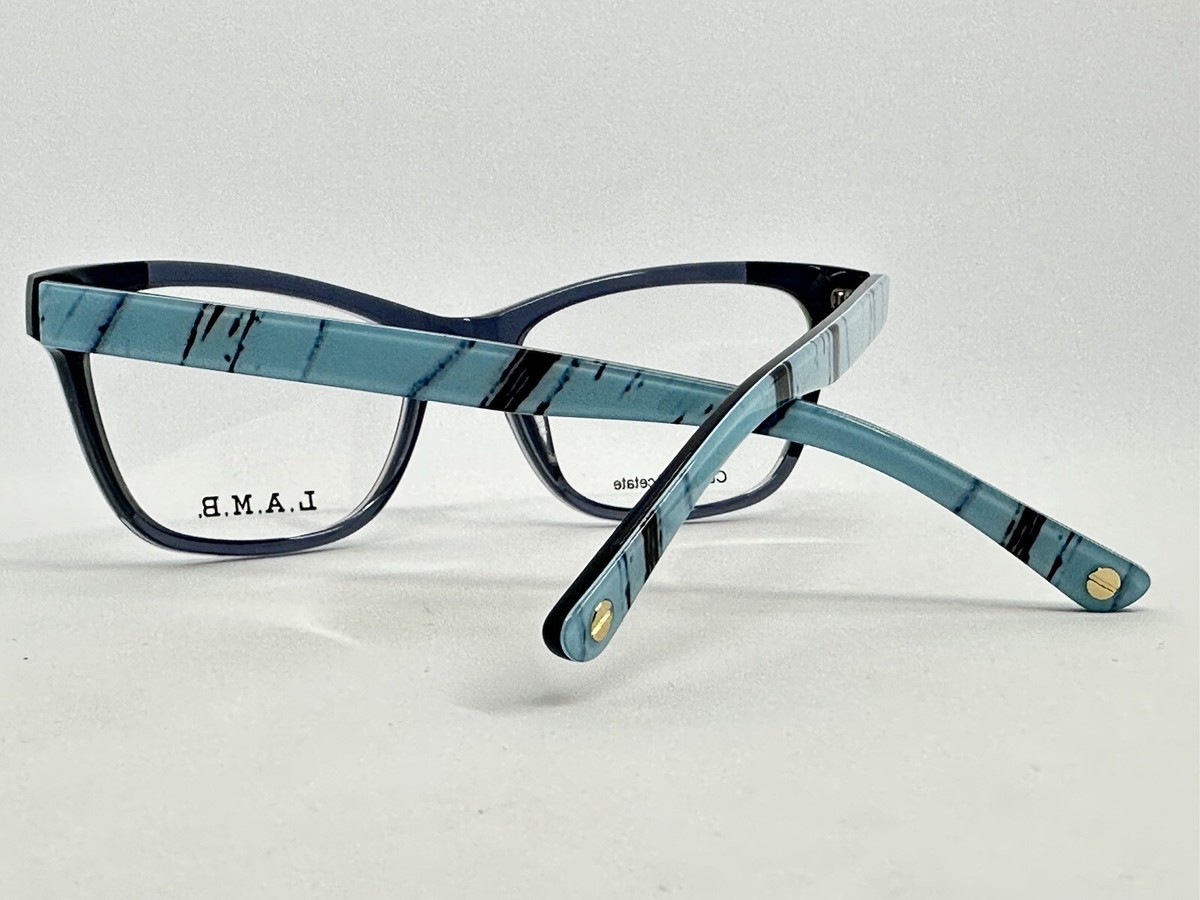 L.A.M.B La075 Gry Grey Authentic Eyeglasses 53-17-140 NEW L.A.M.B. LA075 GRY 53.17.140 Women main image 3