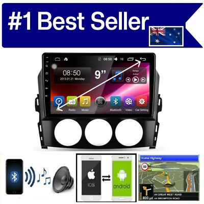 MAZDA MX5 2005-08 GPS CARPLAY ANDROID AUTO CAM ODB DAB TPMS DVR works with BOSE