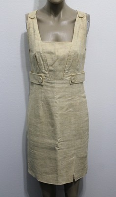 magaschoni linen dress